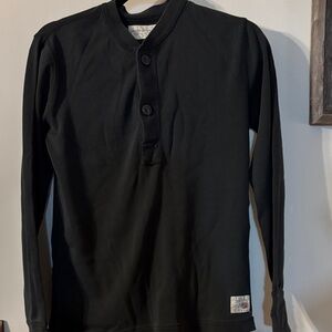 Long Sleeve Henley Shirt size men’s small